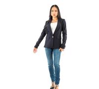 Morgan Veste Tailleur Droite boutonnée Bleu 38