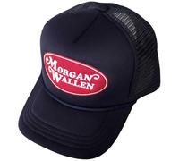 Rock Off Trade – Casquette de baseball Morgan Wallen Oval Logo – Dos en maille – Taille unique