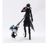 Morgana, Amamiya Ren Figures, Persona Figure Statue 29 cm / 11,4 Pouces PVC Personnage Figurine Cosplay Figurines d'action Modèle à Collectionner Anime Fans Cadeau