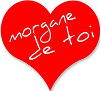 morgane de toi - 10x9cm - Autocollant/Sticker