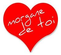 morgane de toi - 5x4,5cm - Sticker/autocollant G