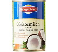 Morgenland Lait de Coco 22% Matières Grasses Bio 400 ml - Lot de 3