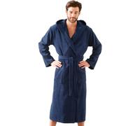Morgenstern Sortie de Bain Homme 100% Coton Eponge Homme Capuche Gris foncé Taille XL
