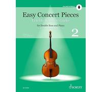 Morhs: Easy Concert Pieces, Volume 2 for Double Bass and Piano: 24 Easy Pieces from 5 Centuries Using Half to 3rd Position