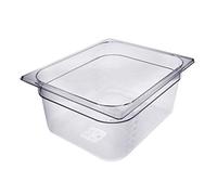 Mori 2A Transparent Bassine 32 x 26 cm 5L Minimaliste Polycarbonate Plastique Passe au Micro-ondes