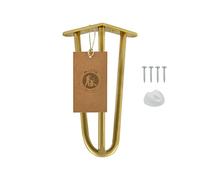 MORIA DESIGN 1 Pied Hairpin Leg 10 cm doré, métal réglable pour Table Basse | Meubles, Table Basse, Projets DIY, Style Décoratif, Rénovation Mobilier, Projet DIY, Style Industriel, Pose Simple, Salon