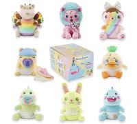 Moriah Elizabeth Mini peluche mystère de 15,2 cm - Série 4, peluche Baby Mystery Channel, YouTube Craft Channel, boîte aveugle, 1 sur 8 possibles, produit officiel
