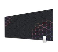 Morian G-946 Tapis de Souris de Jeu 300 x 900 x 3 mm, texturé de qualité supérieure, antidérapant et imperméable avec Bords Cousus pour Jeux, Bureau et Maison
