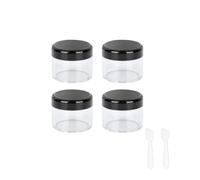 MORICOH 4 Pièces Contenants Cosmétiques, 30ml Pots D'échantillons de Voyage