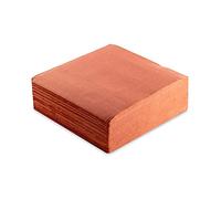 MORIGAMI saten ser42107180, c'est la fête, serviette 40 x 40, 2 couches, pli 1/4, 50 serviettes, punta-punta, Orange