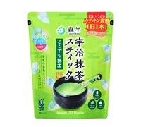 Morihan Uji Matcha Sticks, Anywhere Matcha, 0.07 oz (1.8 g), 30 Pieces, Easy to Melt, Individually Packaged, Portable