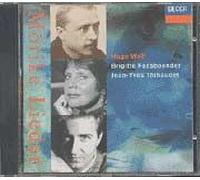 Morike-Lieder (25) Fassbaender, Mezzo & Thibaudet, Piano