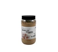 Morille en poudre - pot de 100g, champignon séché, pour préparations culinaires sauces, espumas, potages et soupes