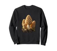 Morilles en grappe de Champignons Morchella Esculenta Sweatshirt