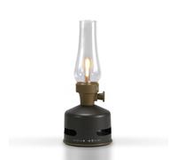 MoriMori Lampe design avec haut-parleur (marron chocolat)