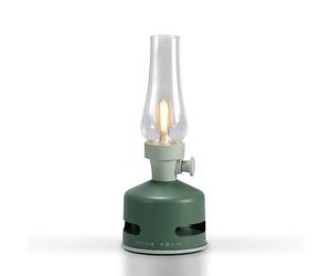 MoriMori Lampe design avec haut-parleur (vert menthe)