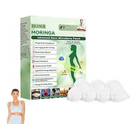 Moringa 10 en 1 Nano Micro aiguille Pansements minceur pour l'équilibre métabolique Ingrédients naturels Soutien sain Aide au métabolisme Autocollant d'aide au métabolisme (1 paquet)
