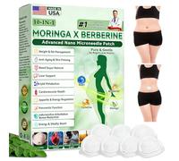 Moringa 7 Pièces Patchs Minceurs 10 En 1,Patchs Amincissants Pour Le Ventre - Ajustement Confortable Et Raffermissant, Maigrir Et Raffermissement Cutané, Pour