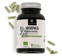 MORINGA BIO *Plantae* 90 gélules à base de plantes * Concentré de nutriments * Superaliment + Bio + Énergie *