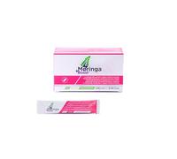 MORINGA+BOOST Ménopause - 20 Gel Sticks - Avec Moringa, Acérola, Angélique et Mélisse - Vitamines B6, B12, C, D, K1, Magnésium, Fer, Calcium - Sans Hormones - Complément Naturel pour Femmes