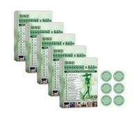Moringa NAD+ 10 en 1 Advanced Nano, Moringa Berberine Patches, Microneedle Patch, Patch minceur Berberine pour hommes et femmes Activités quotidiennes légères, une boîte contient six patchs.