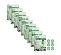 Moringa NAD+ 10 en 1 Advanced Nano, Moringa Berberine Patches, Microneedle Patch, Patch minceur Berberine pour hommes et femmes Activités quotidiennes légères, une boîte contient six patchs.