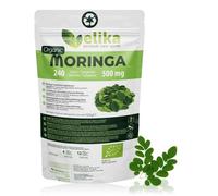 Moringa Oleifera Elikafoods® BIO. 240 comprimés 400 mg. Super aliment naturel: vitamines, protéines, minéraux, antioxydants. Energisant naturel. Végétalien, sans gluten et sans additifs.
