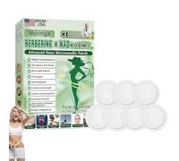 Moringa Patchs Minceurs 10 en 1, Nano Patch a Micro Aiguille Minceur, avec nano-aiguilles avancés, Ingrédients Naturels, Raffermir Peau, Facile à Appliquer, Idéal pour Homme et Femme (1 Stück)