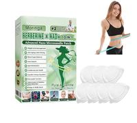 Moringa Patchs Minceurs 10 en 1,Patch Nano Microneedle Minceur,Maigrir et Raffermissement Cutané,pour Homme et Femme,Patch Corporel Quotidien Ultra Fin et Invisible pour Homme et Femme (1 boîtes)