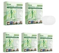 Moringa x Berberine Patch, Nano Microneedle Slimming Patch, Soft & Effective, Invisible Under Clothes, for Men & Women，Natural Ingredients, Easy to Apply
