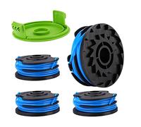 Moritale Bobine de Fil pour Greenworks 40V G40LT G40LTK2 G40LTK2x 29187 Pièces de Rechange Coupe Bordure (4 pièces)