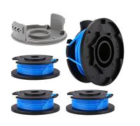 Moritale Bobine Fil pour Ryobi One+ RAC124 AC14RL3A OLT1823 1832 RLT1825 1830 18V 24V 40V Pièces de Rechange Coupe Bordure (4 pièces)