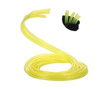 Moritale Durite Essence Set 4 Pièces Tuyau de Carburant Tuyau d'essence 1,5 mètre Pour Tronçonneuse Tondeuse Debroussailleuse 2 4 Temps Moteur (4 Pièces Set)