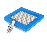 Moritale Filtre à Air Tondeuse Bougie pour Briggs & Stratton Moteurs Série 625 650 675 491588 399959 491588S Wolf 2058411 Honda GCV Accessoires (Filtres à air & L7T Bougie)