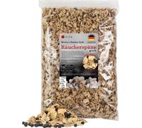 Moritz 5kg copeaux de fumage hêtre avec genièvre gros 6 -12 mm Fumage I Fumage à froid de poisson viande saucisse fromage légumes aussi pour BBQ I grill - farine de fumage