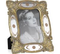 Moritz Cadre photo 13x18 cm miroir antique ornement grand stand cadre en polyrésine Nostalgie Frame Cadre photo abstrait