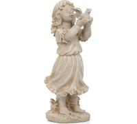 Moritz Deko Figurine d'ange Fillette fait voler une colombe Décoration Petit ange Sculpture Ange gardien