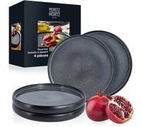 Moritz & Moritz Set Complet de Vaisselle 21,5 cm - Set de Vaisselle en Grès pour 4 Personnes comme Assiette à Dessert et Assiette à Gâteau
