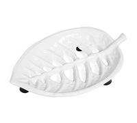 Moritz Porte-savon en forme de feuille - Porte-savon - En fonte - Pour savon