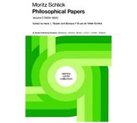 Moritz Schlick Philosophical Papers