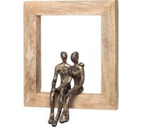 Moritz Sculpture Ensemble ce qui vient | Être ensemble | 22 x 3 x 25 cm | Figurines Décoration moderne | Cadre à suspendre