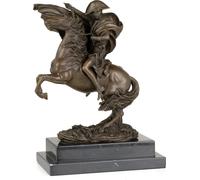 Moritz Statue en bronze Napoléon Bonaparte Cavalier Hauteur 31 cm 6,6 kg Sculpture Statue Style antique historique Décoration Vintage