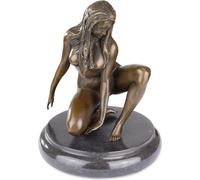 Moritz Statuette en bronze Nu féminin Hauteur 20 cm 2,7 kg Sculpture Statue Antique