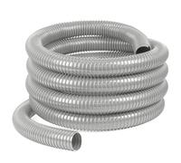 Moritz Tuyau d'évacuation - Diamètre : 20 mm x 2,5 m - Gris clair - Pour étang, camping, caravane, comptoir, fontaine, puits - Tuyau de vidange