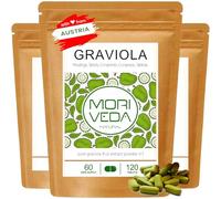MoriVeda® - Graviola pressée I Vegan I Extrait de fruit I 3x 120 tab