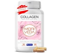 MoriVeda® NP-Vital Biocell Collagen Capsules 1000mg, 60 Caps, avec du collagène-II et de l'acide hyaluronique haute biodisponibilité, pour la peau, les cheveux et les articulations (1 Month Pack)