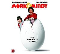 Mork and Mindy Complete TV Classic Comedy Series All 95 Episodes DVD Collection [15 Discs] Box Set: Season 1, 2, 3 and 4 + Extras: 2 Episodes of Happy Days + Gag Reels by Robin Williams