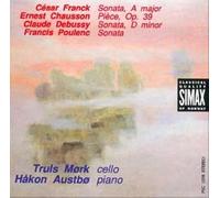 Mork T. – Récital Franck, Chausson, Debussy: Sonates pour violoncelle et piano – Simax Online