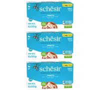 Morka croquettes pour chat SCHESIR M-Pack Thon et riz 18 x 50 g