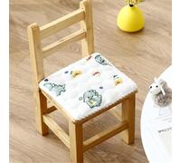 Morkite Coussin de chaise rond pour enfant - Doux et confortable - Antidérapant - Avec rubans - Pour l'extérieur et l'intérieur